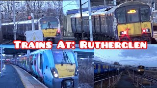 Trains At Rutherglen 812022 [upl. by Aramenta]