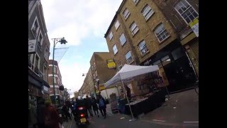 🔵 London Sights  Brick Lane Market London E1  Londons Sights  ESL British English Pronunciation [upl. by Quinton]