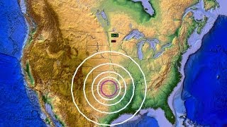 3302014  TWO Oklahoma 43M Fracking Earthquakes  FORECAST to occur [upl. by Johannah]