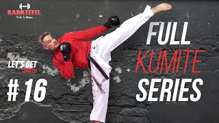 Full Kumite Series  Training 16  Warm Up  TABATA Kumite Training for 15 Rounds  Stretching [upl. by Ecirtnas]