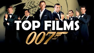 TOP 25  FILMS JAMES BOND 007 [upl. by Enej340]