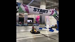 Arjun main Gokart di Mall Of Indonesia Jakarta [upl. by Niwre]