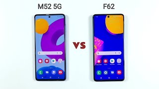 Samsung M52 5G vs Samsung F62  SPEED TEST [upl. by Thayer]