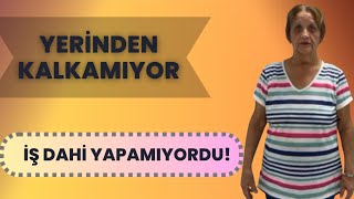 DİZ AĞRILARINDAN DOLAYI YERİNDEN KALKAMIYOR  İŞ DAHİ YAPAMIYORDU [upl. by Swamy631]