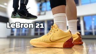 Nike LeBron 21 Good or Great Solid Rubber vs Translucent Outsole [upl. by Picker]