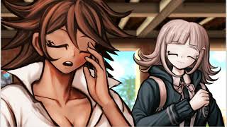 Akane Owari and Chiaki Nanami animation blinking test [upl. by Ninel]