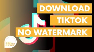 How to Doownload Tiktok without Watermark [upl. by Atteuqram]