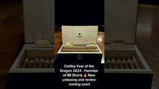 Cohiba Shorts Year of the Dragon 2024 Humidor of 88 🔥 cigarlife cigarreviews cubancigar habanos [upl. by Lleneg944]