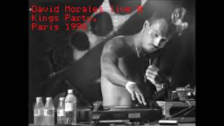 David Morales live at Kings Party Paris 1998 [upl. by Etrem324]