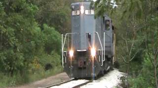 Youngstown and Southeastern Railroad west of Negley Ohio [upl. by Names52]