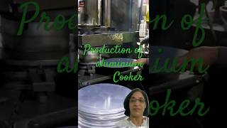 ￼ Process of manufacturing aluminium Cooker  machine greenscreen shorts [upl. by Tybie]