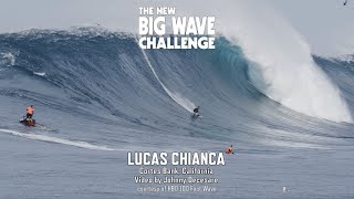 Lucas Chianca at Cortes Bank  Big Wave Challenge 202223 Contender [upl. by Eenel]