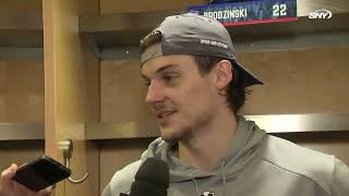 Matt Rempe about Barclay Goodrows gamewinner  24052024 [upl. by Bobbette]