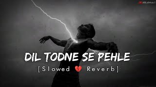 Dil Todne Se Pehle·Slowed 💔 ReverbJass Manak  Lofi Music  Chill With Beats  ARLofiMusic1 [upl. by Maximilianus375]