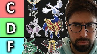 I Ranked EVERY Legendary Restricted Pokemon [upl. by Abroms316]