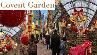 Christmas in Covent Garden London and Neals Yard [upl. by Tegan228]