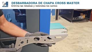 DESBARBADORA DE CHAPA MECOS CROSS MASTER [upl. by Arrahs]