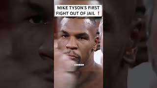 Mike Tyson’s First Fight After Jail milliondollarbaby [upl. by Esenwahs]