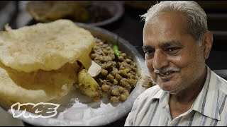 The Chole Bhature King of New Delhi  Street Food Icons [upl. by Legin807]