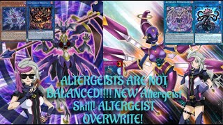 NEW ALTERGEIST OVERWRITE Skill Post Memorygant and Pookuery Support YuGiOh Duel Links [upl. by Tama952]