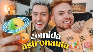 EXPERIMENTÁMOS COMIDA DE ASTRONAUTA doces 🚀 [upl. by Garbe]