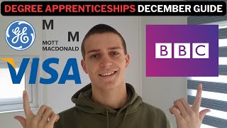 DEGREE APPRENTICESHIPS DECEMBER 2023 GUIDE  BBC BT Visa and Mott MacDonald [upl. by Suoicserp]