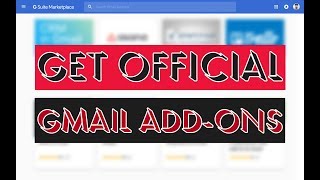 How to Install And Use Gmail AddOns [upl. by Neellek]