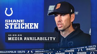 Shane Steichen Media Availability  October 23 [upl. by Enirol]