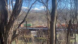 Railfanning in Johnstown pa  I will post more videos Friday [upl. by Keane]