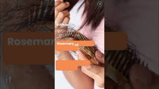 Rosemary oil for hair growth naturopathy haircare hairgrowth rosemaryrosemaryoilforhairgrowth [upl. by Avi382]