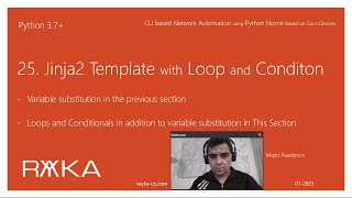 25 Python Jinja2 Template with Loop and Condition [upl. by Gypsy]