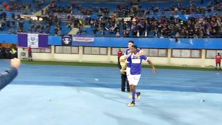 Austria Wien  Rapid  Cup  251017  Torjubel 11 [upl. by Nalyt411]