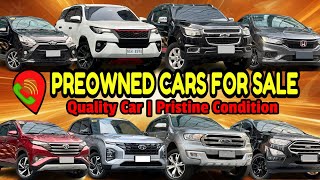 Second Hand Car For Sale Philippines  Preowned Car Price Market Update  Segunda manong sasakyan [upl. by Nugent]