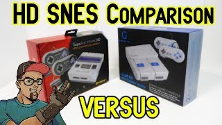 Hyperkin Supa Retron HD Versus Gamerz Tek 16Bit HD Comparisons [upl. by Elak]