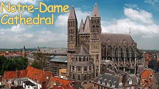 Exploring the Majestic NotreDame Cathedral in Tournai [upl. by Olympias236]