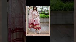 Taffeta silk multi colour printed kaftan dress latest fashion trends 2024 for fastival and party [upl. by Lered]