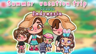 summer 🌞🏝️ vacation trip going to Indonesia avatar world roleplay 🌎 [upl. by Suivatco]