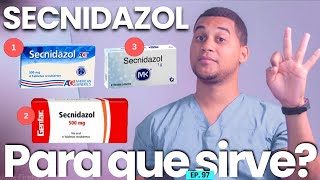 SECNIDAZOL PARA QUE SIRVE  3 COSAS [upl. by Notlih564]