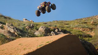 Epic 8s Dirt Jump Session  Traxxas XMaxx [upl. by Lilybel]