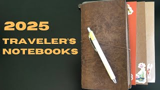 2025 Traveler’s Notebook set up [upl. by Myrwyn]