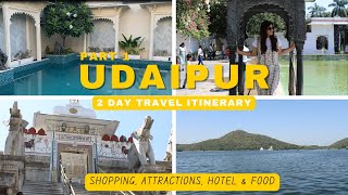 UDAIPUR vlog with FAMILY DelhiUdaipur via Train Hotel Kaner Bagh MustVisit Places Food  Part 1 [upl. by Rauscher]