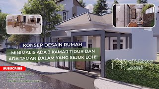 Rumah minimalis dengan desain menarik  Model rumah minimalis 2024 minimalist rumahidaman [upl. by Pepillo]