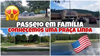 🇺🇸 VLOG PASSEIO EM FAMILIA CONHECEMOS UMA PRAÇA LINDA  FERIADO POR AQUI 4 DE JULHO [upl. by Katlaps]