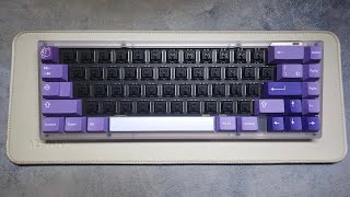 Luminkey65 PC  Cherry MX Blacks  FR4 Plate  GMK Frost Witch [upl. by Mailliw]