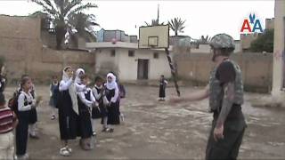 P5 AA Operation Iraqi Children  Delivering School Supplies [upl. by Anihcak]