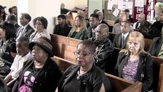 Gwen Clare funeral Video at St Pauls Church Foleshill Coventry 2016 PART1 [upl. by Tuckie]