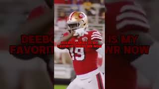 Deebo Samuel is my favorite 49ers WR now  Marquise Goodwin What about me 49ers marquisegoodwin [upl. by Quintus]