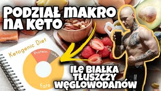 Jak podzielić MAKROSKŁADNIKI na diecie KETO [upl. by Estella]