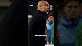 PEP GUARDIOLAS FIERY TEAM TALK 🔥 BEHIND THE SCENES shorts football soccer [upl. by Elfstan]