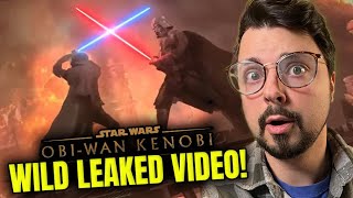 KENOBI LEAKS ObiWan Vs Vader Video Breakdown amp Show Delay Explained [upl. by Stearne]